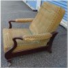 Chair and footstool - Stuffed [FRN0105]