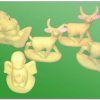 Vintage Rubber Christmas Figures [YLG0012]